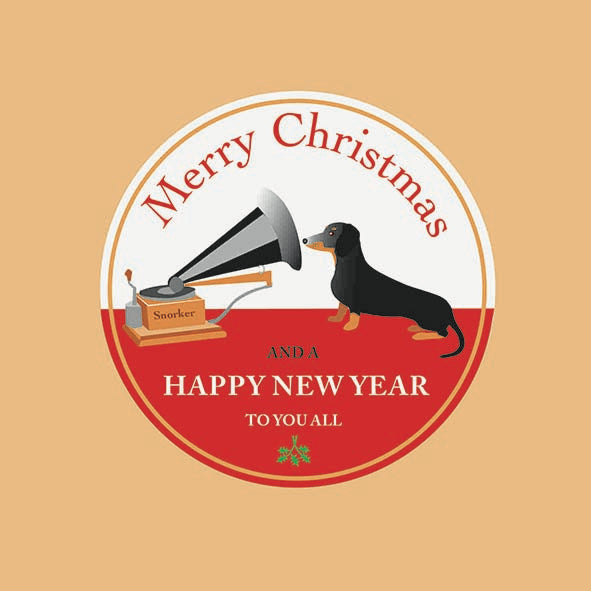 His Masters Christmas Greetings Card
