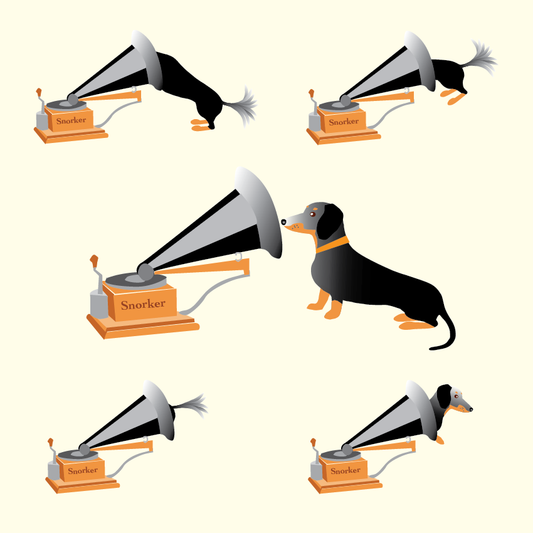 His Masters Dachshund