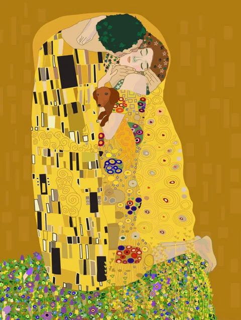 The Dachshund Kiss