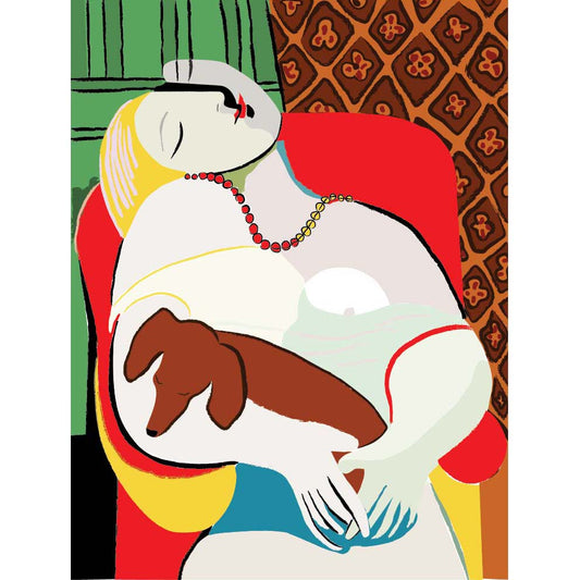 Dachshund Dream Print