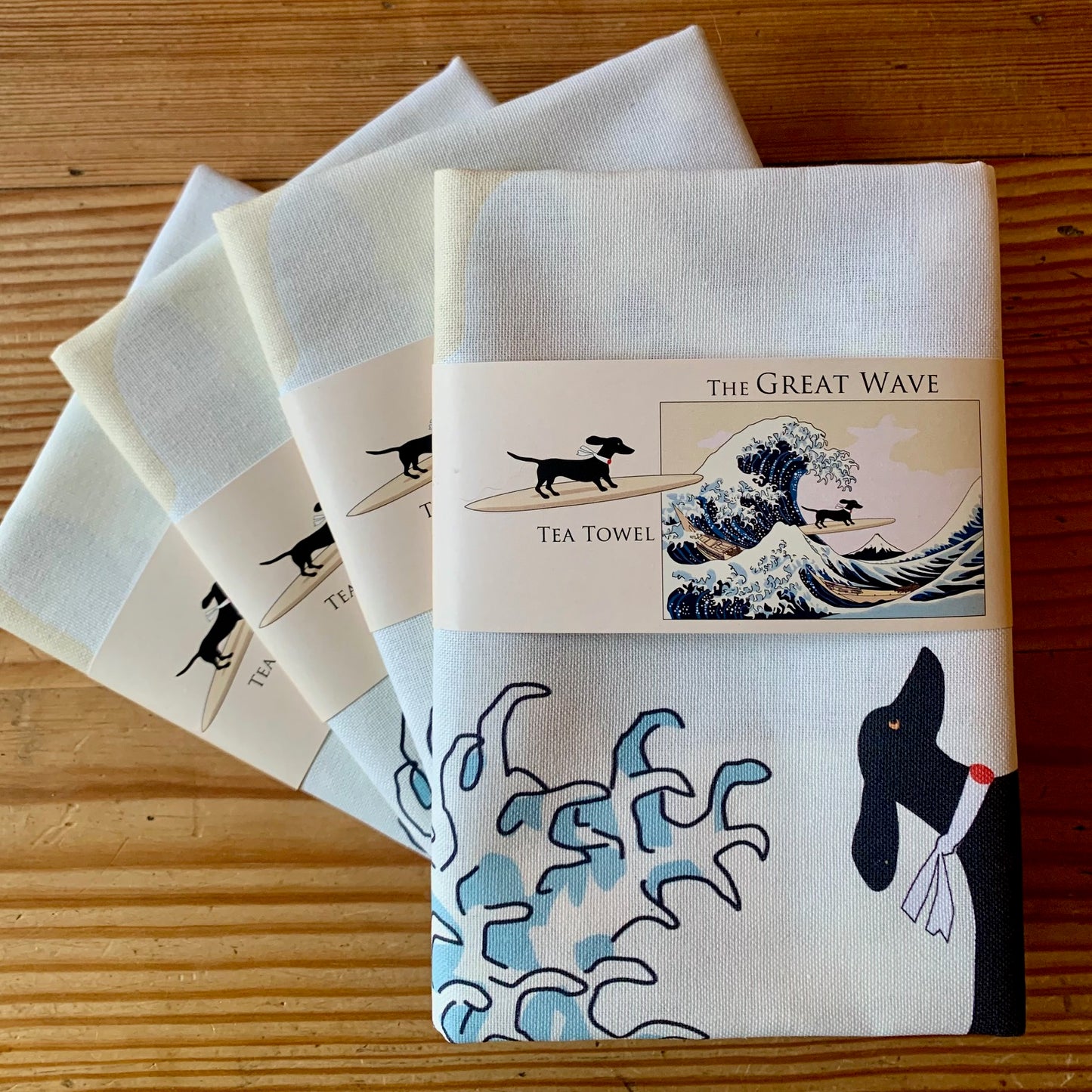 Great Wave Tea Towel