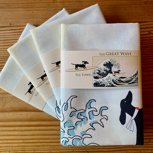 Great Wave Tea Towel