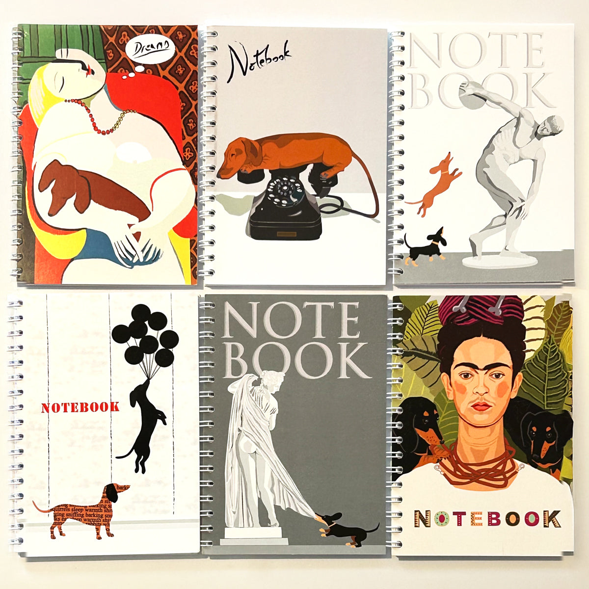 Dachshund Themed Notebooks