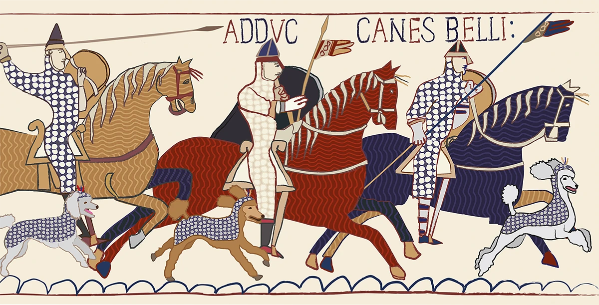 Bayeux Tapestry Greetings Card